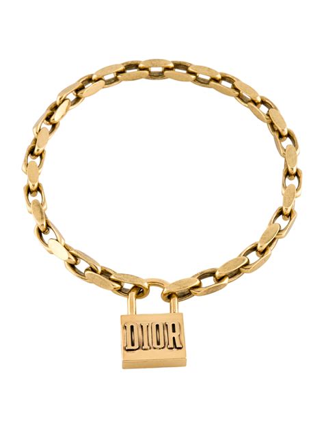 dior lucky locket necklace|christian Dior choker necklaces.